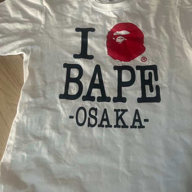 베이프 오사카 매장 직접 구매