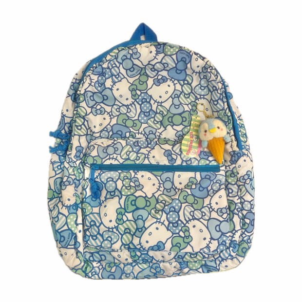 2010 블루 키티 패딩 백팩🍭