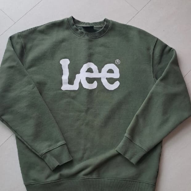 Lee 카키 맨투맨 XL