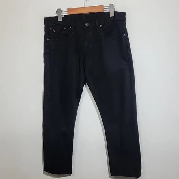 (30) 랄프로렌 폴로 청바지 블랙진 데님팬츠 빈티지 