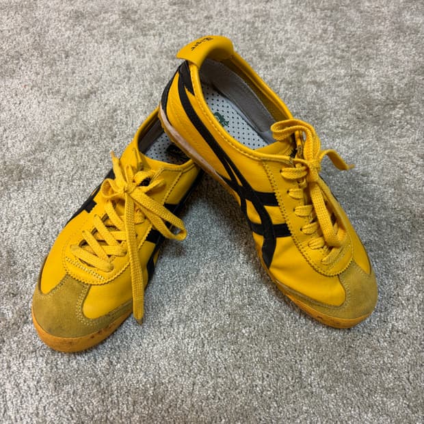 오니츠카 타이거 멕시코 66 옐로우 블랙(250)