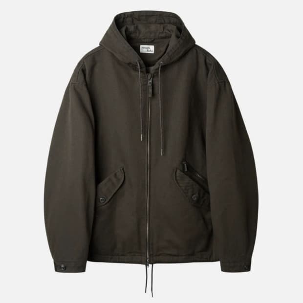 러프사이드 힐파카 24fw 카카오