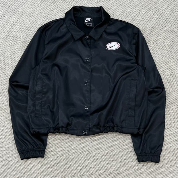 나이키 크롭 새틴 자켓 r3056 