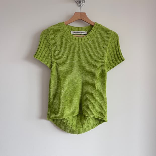 더 오픈 프로덕트(The Open Product) 코튼 반팔 니트