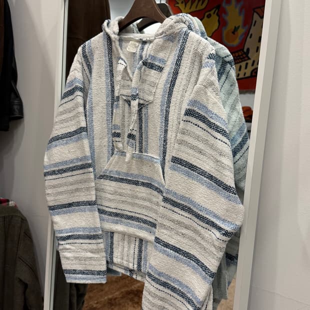 90s Mexican baja hoodie 빈티지 멕시칸 바하 후드