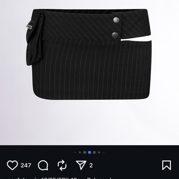 스컬프터 미니스커트