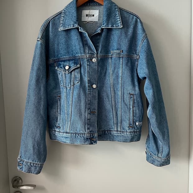 MSGM 데님 자켓 청자켓 38사이즈