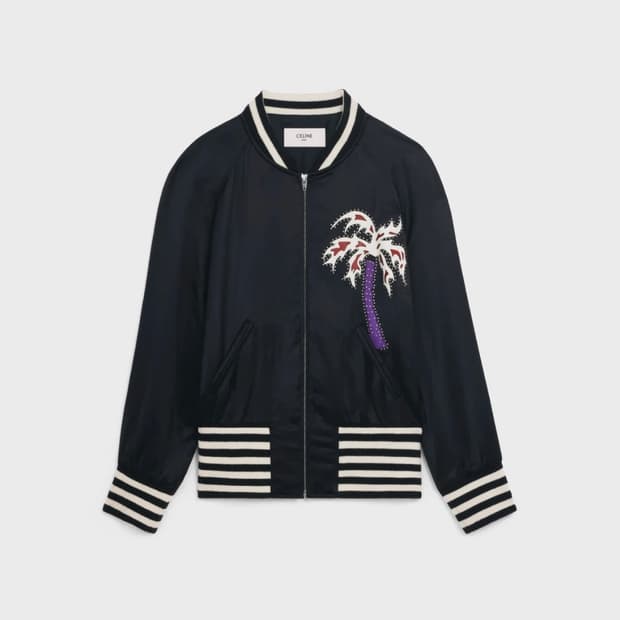 [BTS 뷔님 착용] 셀린느 22ss 새틴 테디 자켓