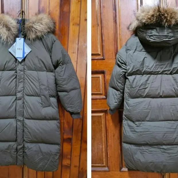 (새제품)K2패딩 여성 롱패딩 시그니처 수지 아그네스 오버핏(85,90)