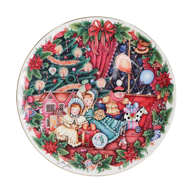 1994 Vintage Royal Doulton 'Home For Christmas' Plate - SLOWBOWLS