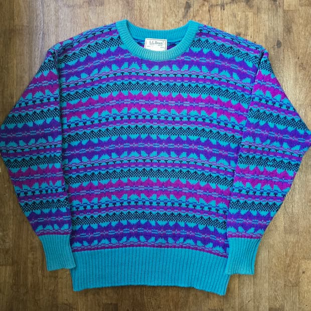 L.L.Bean 엘엘빈 니트 남성 S ,여성 Free