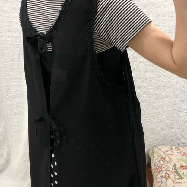 Sheer overlay one-piece