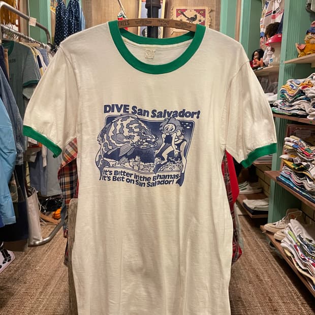 1980's Vintage Ringer T-shirt 
