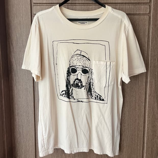 미야시타 커트코베인 일러스트 티셔츠