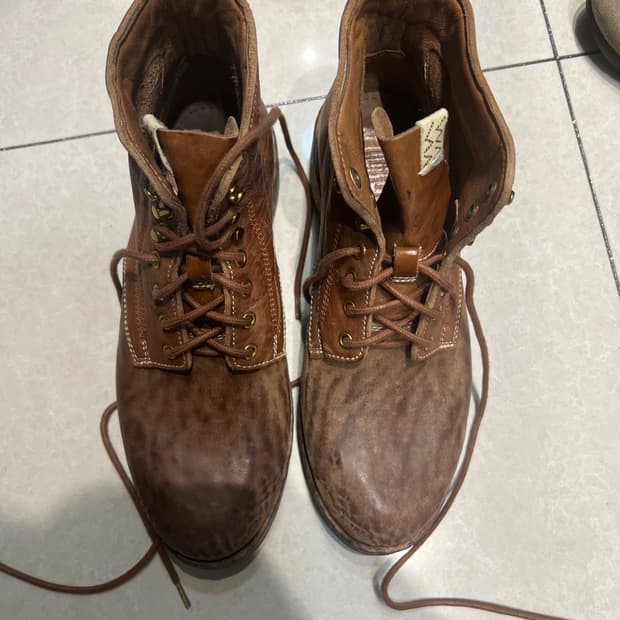 비즈빔/25fw 버질 부츠/브라운/8