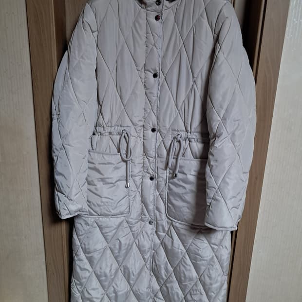 케네스콜 여성 퀼팅 롱패딩 M