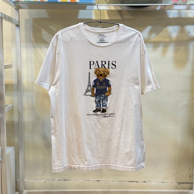 폴로 랄프로렌 파리 베어 코튼 티셔츠