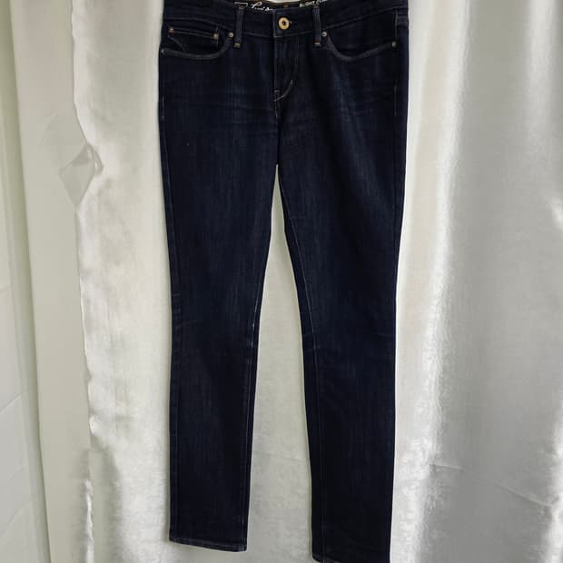 리바이스 슬림핏 청바지 진청 (1766)