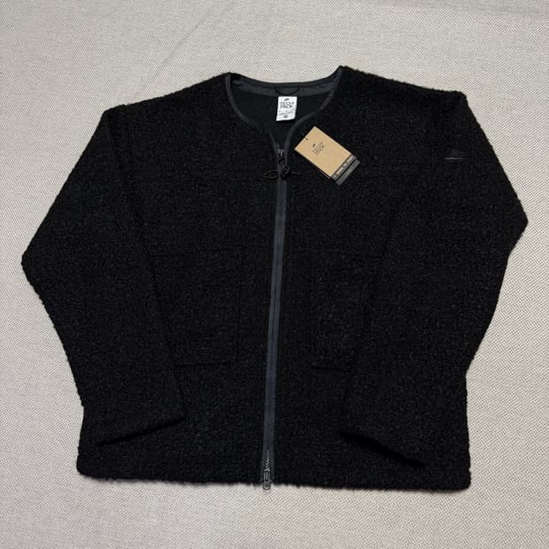 나이키 NSW 테크 팩 하이파일 플리스 자켓 블랙