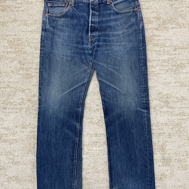 [38x32] 00s Levis 리바이스 501 오리지널 스트레이트 청바