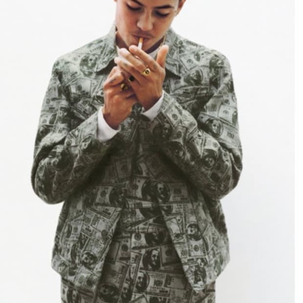 슈프림 달러 오버롤 그린