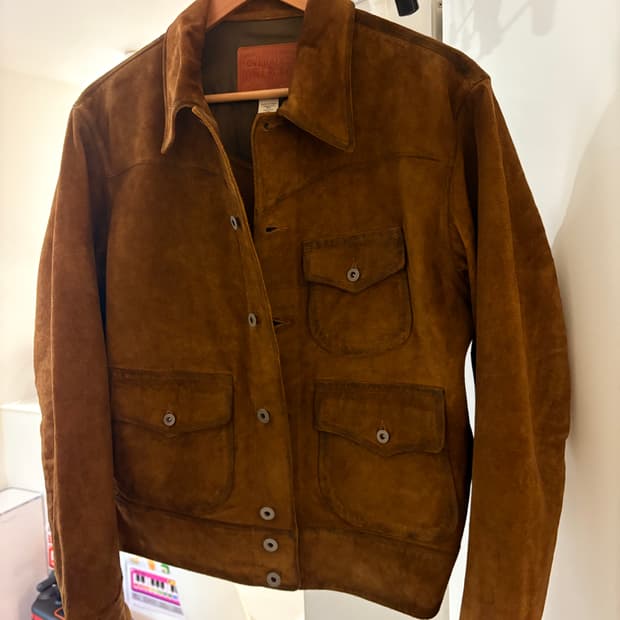 RRL 러프아웃 스웨이드 자켓