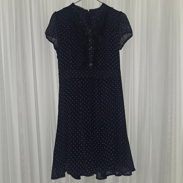 olivia hassler 네이비 원피스 공겜여주 히메갸루 모리걸 니혼진