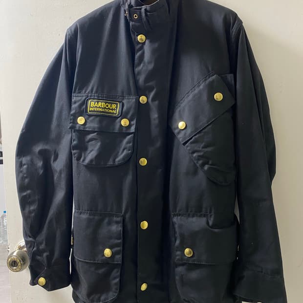 바버 인터네셔널 A7 자켓 34 사이즈 신품