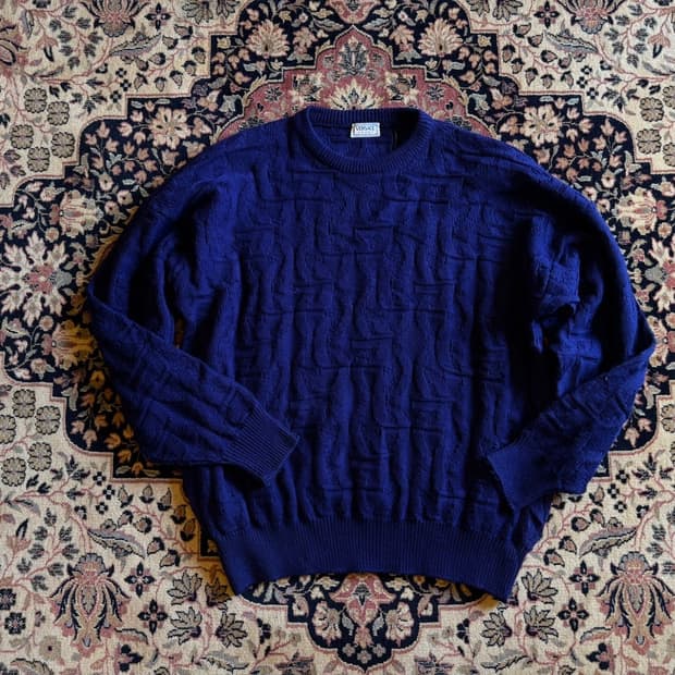 베르사체 케이블 니트 100