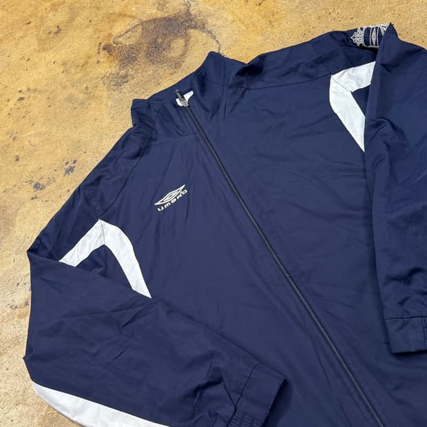 [정품] 엄브로 바람막이 네이비 b17