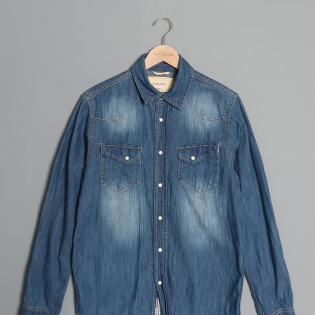 grand global Denim Western Shirts