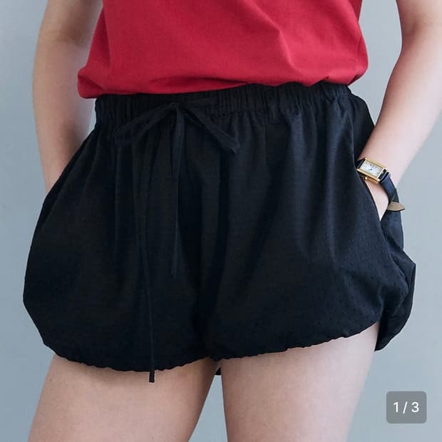 비터셀즈 벌룬 쇼츠 블랙