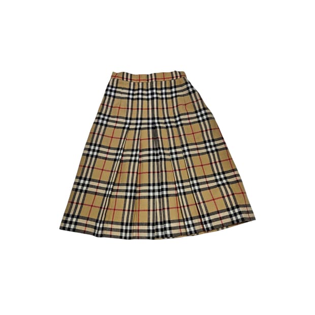 버버리 노바체크 스커트[25]