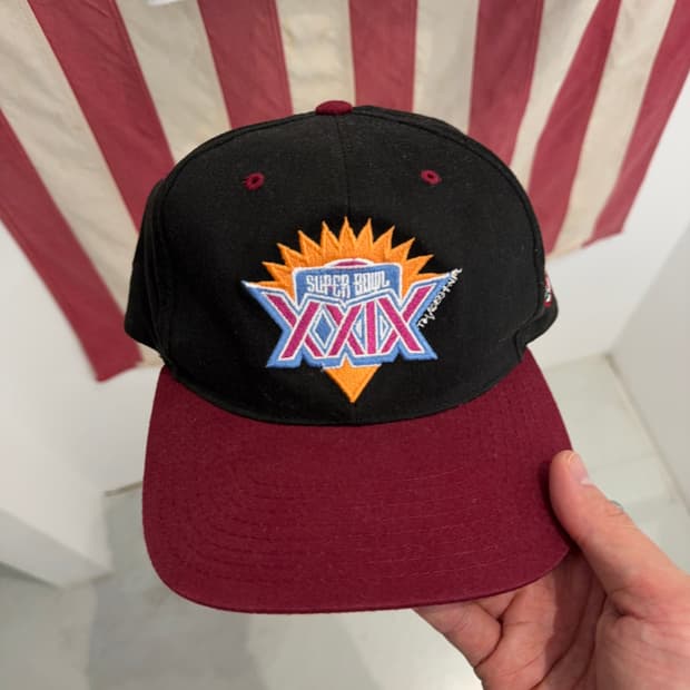 90s Super Bowl XXIX 빈티지 캡