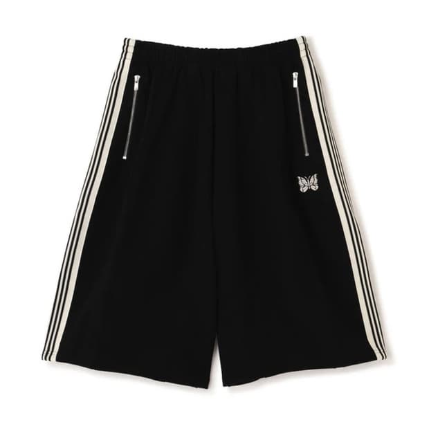 [XS,S,M] 니들스 x LHP H.D. 트랙 쇼츠 코튼 저지 블랙