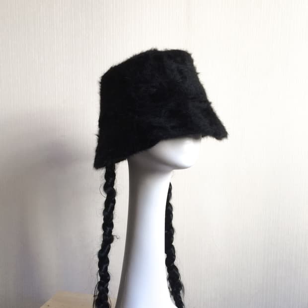 fluffy hat