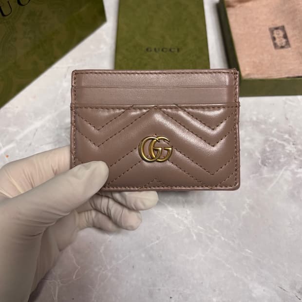 [A급] 구찌 GG 마몬트 카드지갑 토프