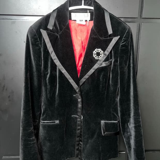 Allen B 락시크 해골 턱시도 자켓