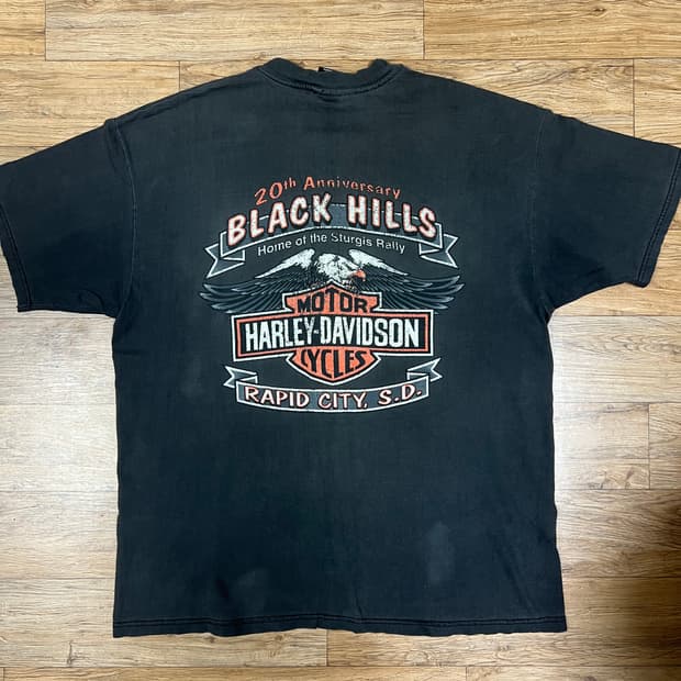 90s harley davidson t shirt xl