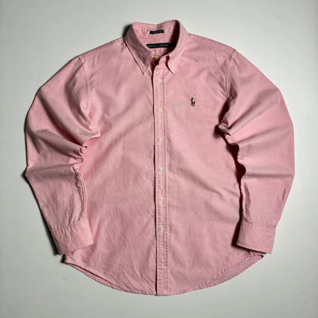 랄프로렌 클래식핏 포니 자수 버튼다운 셔츠 R2199