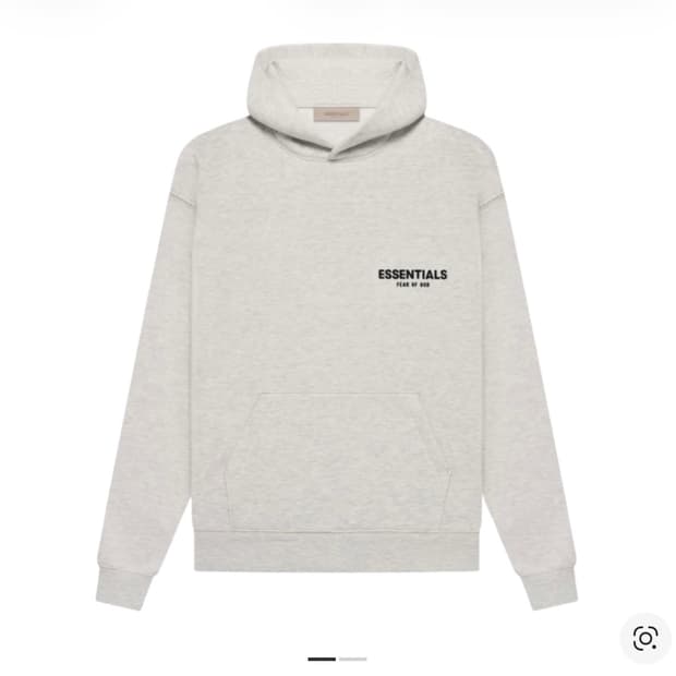 에센셜 후드티 오트밀XL