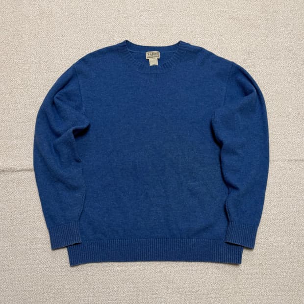 엘엘빈 라운드 니트 스웨터