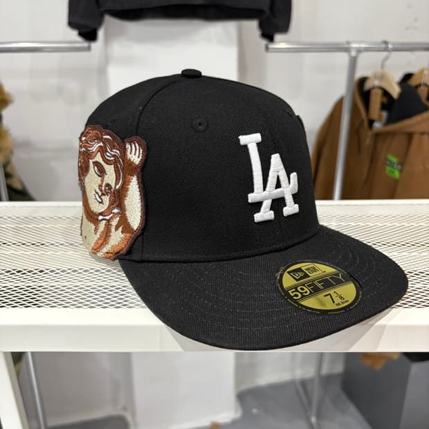 뉴에라 LA 천사 59FIFTY 7 볼캡 스냅백