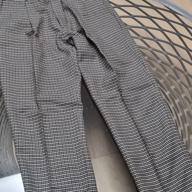 Acne Studios BOSTON 울 체크 팬츠