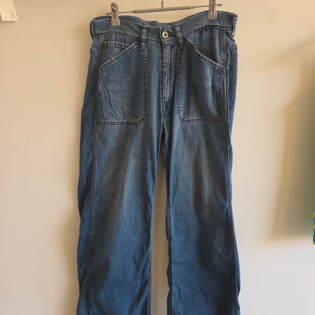 45RPM 와이드 데님 진