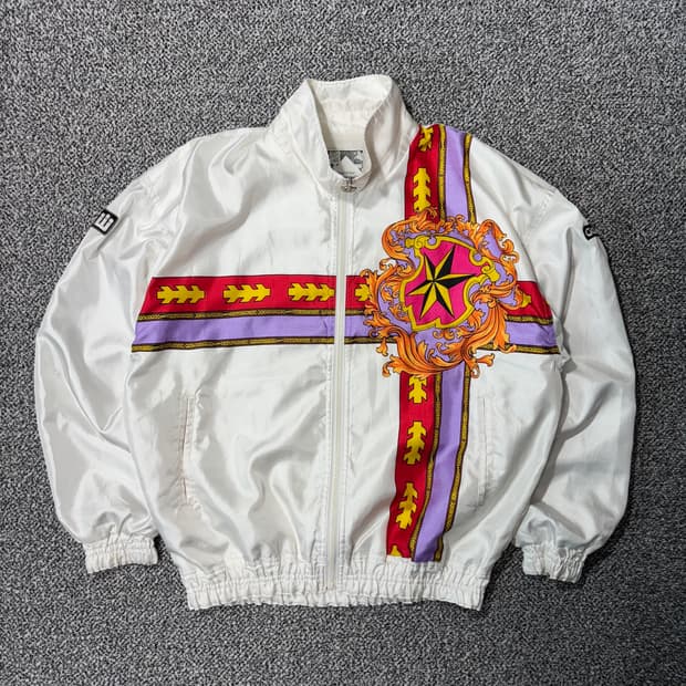 골드윈 재팬 바로그 패턴 바람막이 자켓 (OS)