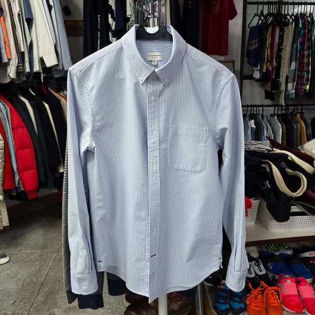 클럽모나코 스트라이프 긴팔 셔츠 (1369)