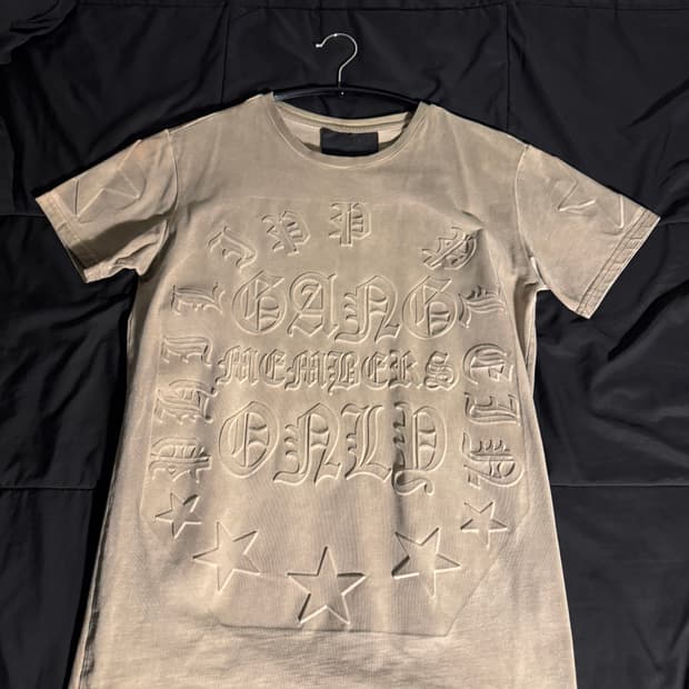 필립플레인 갱멤버스온리 티셔츠