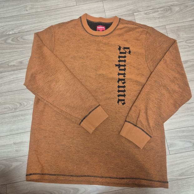 슈프림 롱슬리브 L 새상품 