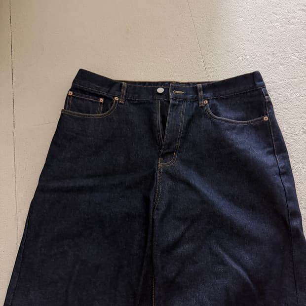 팔라스 쇼츠 인디고 데님 